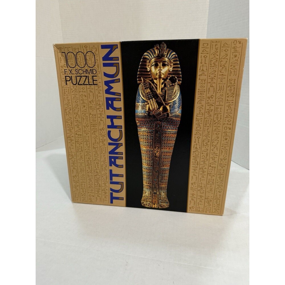 TUTANCHAMUN F.X. Schmid Exclusive 1000‎ Pcs 13¾X38½ in Puzzle/Germany 98256.3